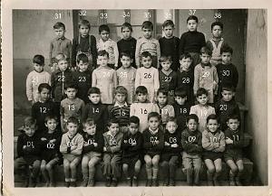 ECOLE GAMBETTA GARCONS 1955 CP
